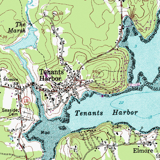 Tenants Harbor Post Office, ME