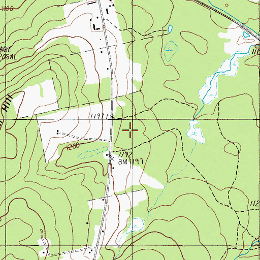 Topographic Map of Moosehead Family Campground, ME