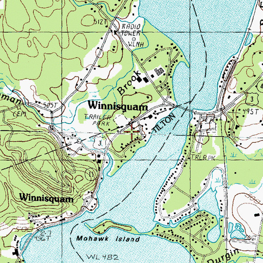 Winnisquam Post Office, NH