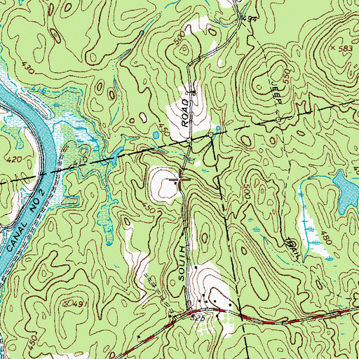 Topographic Map of Little Nature Museum, NH