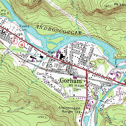 Gorham Town Hall, NH