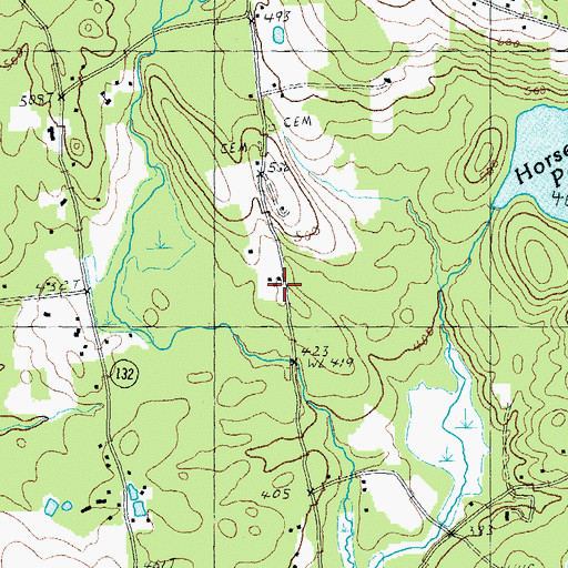 Topographic Map of Canterbury Childrens Center, NH