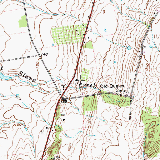 Topographic Map of Robeby Museum, VT
