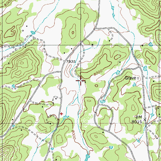 Topographic Map of Payne Ranch, CO