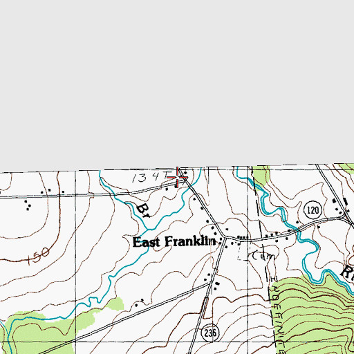 Topographic Map of School Number 5 (historical), VT