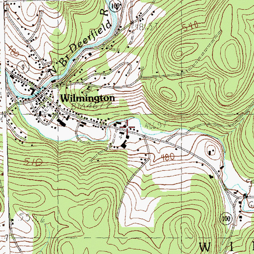 Topographic Map of Our Lady of Fatima Catholic Church, VT