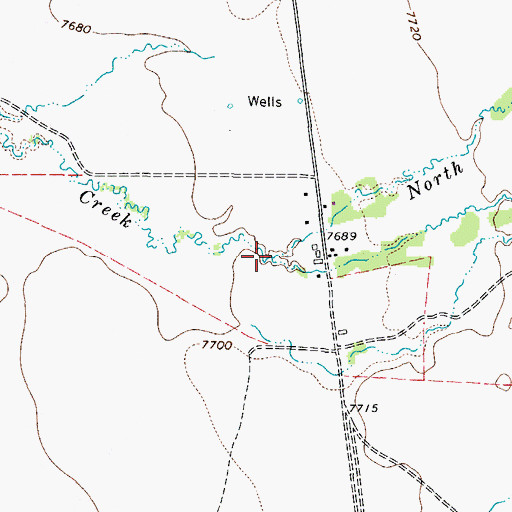 Topographic Map of South Crestone Creek, CO