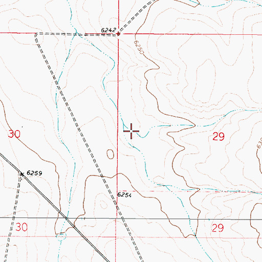 Topographic Map of Youngblood Well, NM