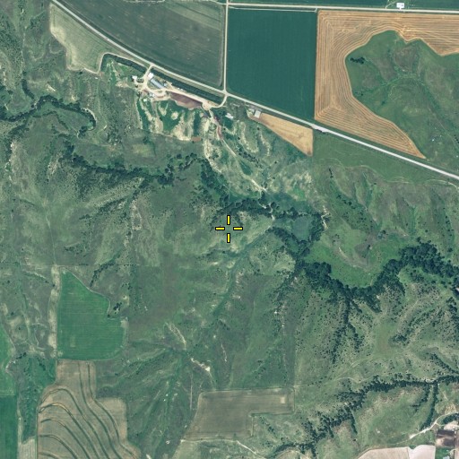 Aerial/Satellite Image of Stockville Rural High School (historical), NE