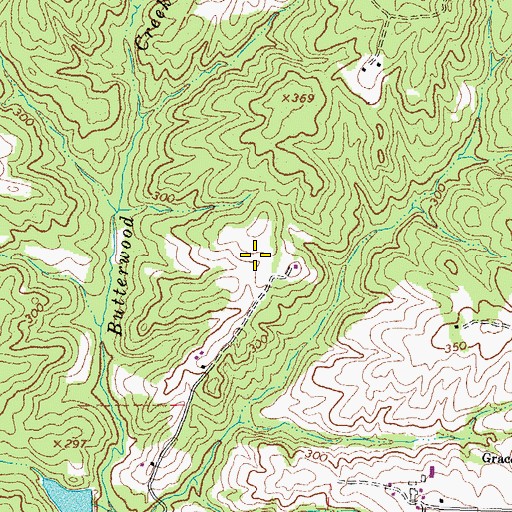 Topographic Map of District 2, VA