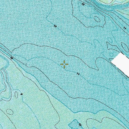 Topographic Map of District 3, VA