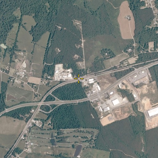 Aerial/Satellite Image of District 4, VA