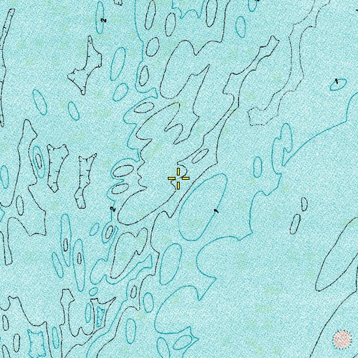 Topographic Map of District 7, VA