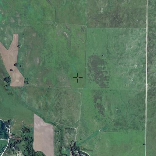 Aerial/Satellite Image of Concord Election Precinct, NE
