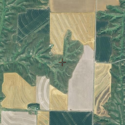 Aerial/Satellite Image of Government Election Precinct, NE