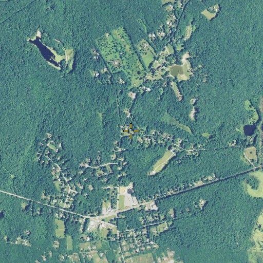 Aerial/Satellite Image of Westchester Congregational Church, CT