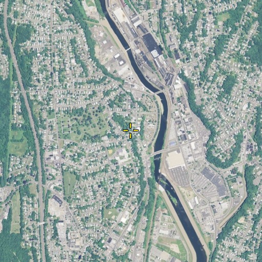 Aerial/Satellite Image of Star Bethlehem Church, CT