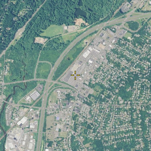 Aerial/Satellite Image of Drazen Shopping Center, CT