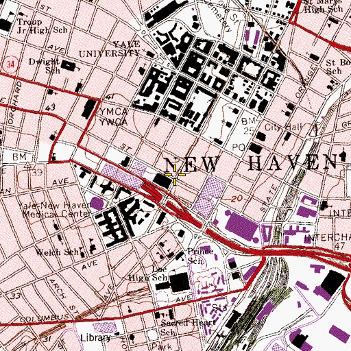 Topographic Map of Gregson Quarter (historical), CT
