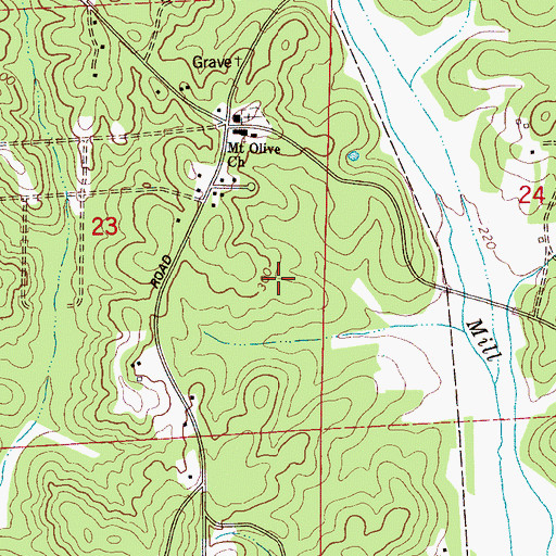 Topographic Map of Northport Division, AL