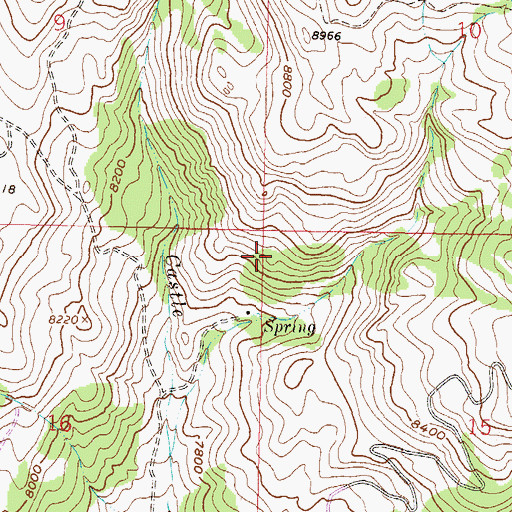 Topographic Map of Eagle-Gypsum Division, CO