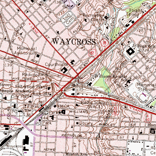 ManorWaycross Division (historical), GA