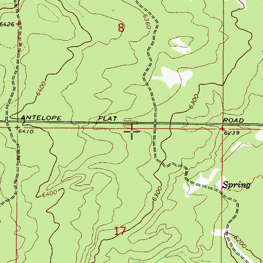 Topographic Map of Island Park Division, ID