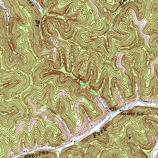 Topographic Map of West Magoffin Division, KY