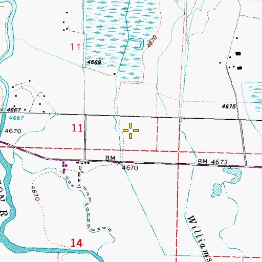Topographic Map of Genoa-Jacks Valley Division, NV
