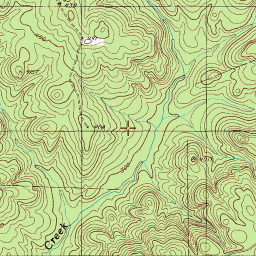 Topographic Map of Westville Division, SC