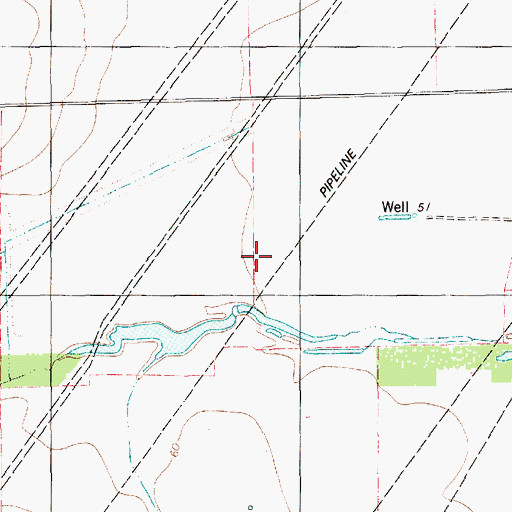 Topographic Map of Sinton-Odem Division, TX