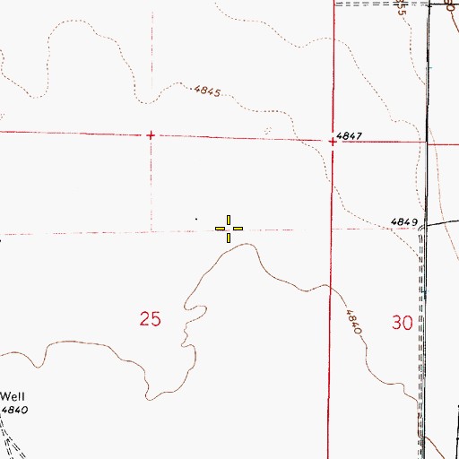 Topographic Map of Lehi Division, UT