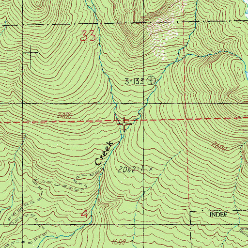 Topographic Map of Granite Falls Division, WA