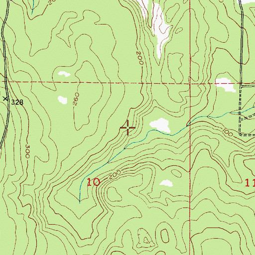 Topographic Map of Kingston Division, WA