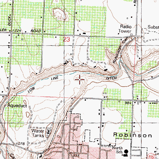 Topographic Map of Omak Division, WA
