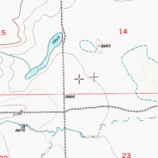Topographic Map of North Stillwater Division, MT