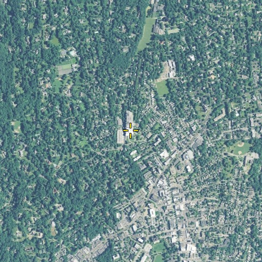 Aerial/Satellite Image of Greenwich Hospital Library, CT
