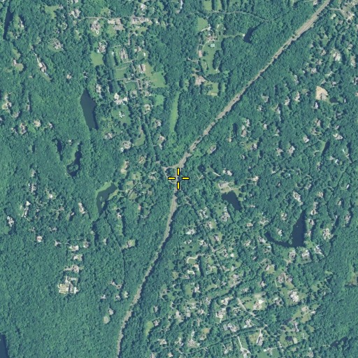 Aerial/Satellite Image of Interchange 28, CT