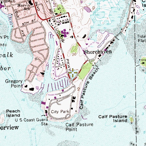 Topographic Map of Spruce Swamp Pond, CT