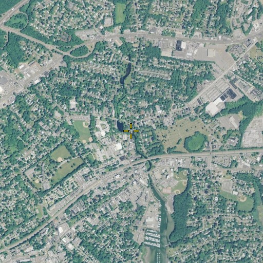 Aerial/Satellite Image of Lower Lagoon, CT