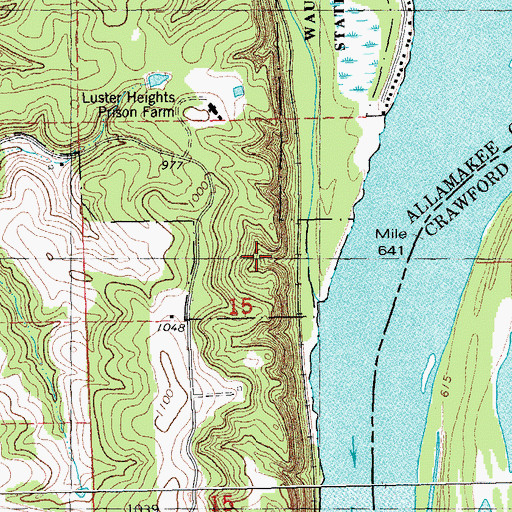 Topographic Map of Grover Plot, IA