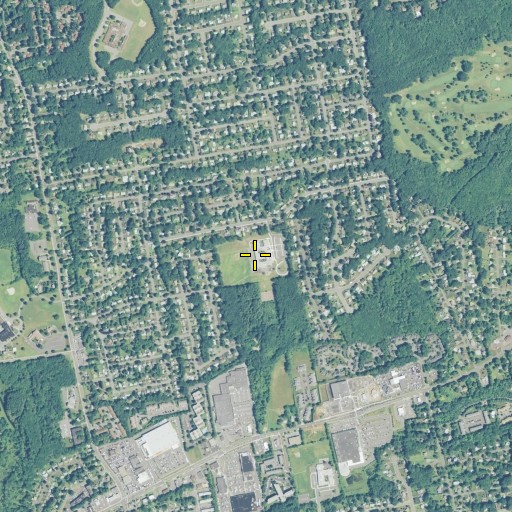 Aerial/Satellite Image of Ivy Drive School, CT