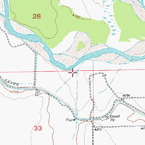 Topographic Map of Patterson Hollow, CO