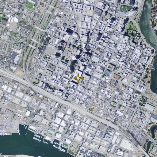 Aerial/Satellite Image of Oakland Revival Tabernacle, CA