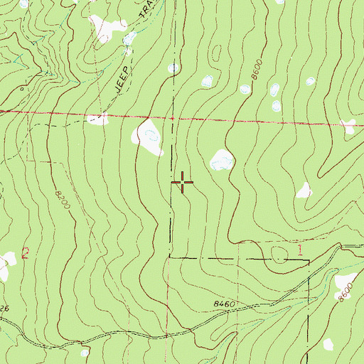 Topographic Map of John Sherman Organization Camp, CO