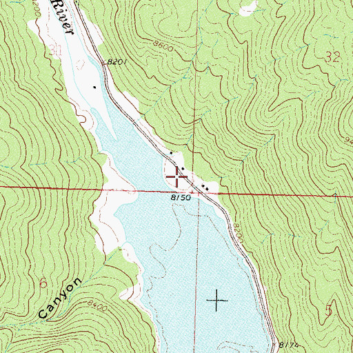 Topographic Map of Upper Lemon Picnic Area, CO