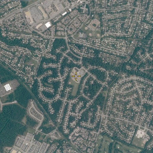 Aerial/Satellite Image of Forest Grove Elementary School, VA