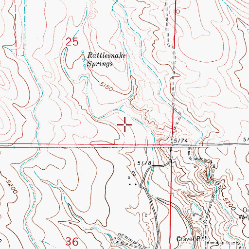 Topographic Map of Coal Bank Watershed CB-1 Reservoir, CO