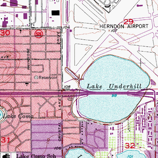Topographic Map of Col Joe Kittinger Park, FL