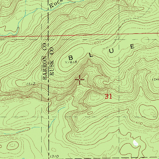 Blue Hills Felsenmeer State Natural Area, WI